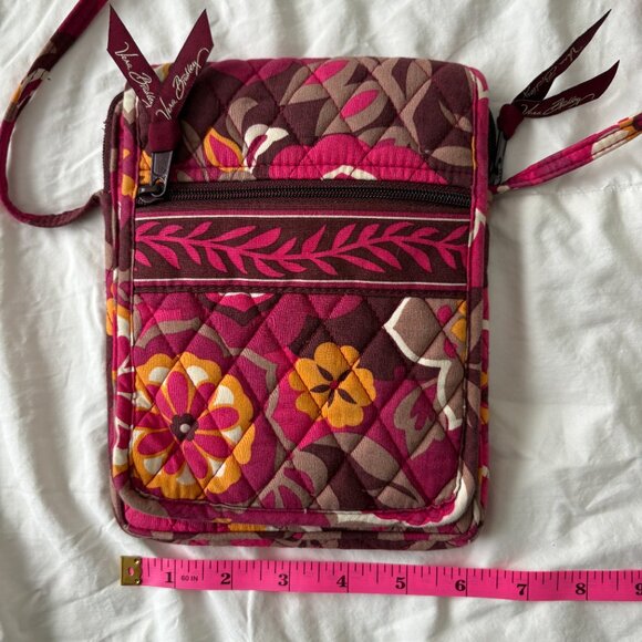 Vera Bradley Mini Hipster Crossbody Bag Messenger Purse - Picture 4 of 7